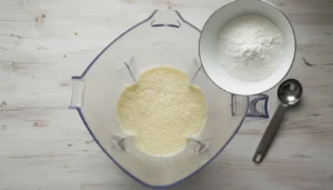 Massa de torta de liquidificador – Passo 5