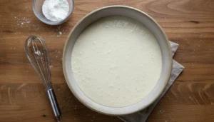 Massa de torta de liquidificador – Passo 6