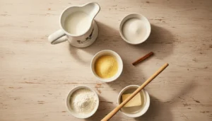 Mingau de fubá – Passo 1