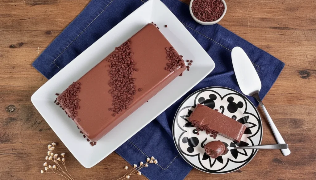 Mousse de chocolate de corte – Destaque