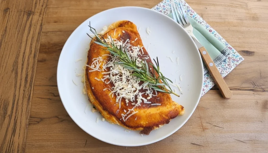 Omelete à florentina – Destaque