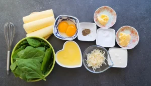 Omelete à florentina – Passo 1