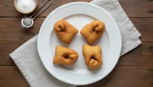 Orelha de gato – Passo 11