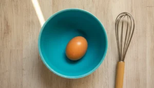 Ovo cozido na air fryer – Passo 3