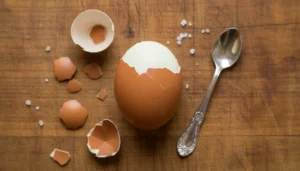 Ovo cozido na air fryer – Passo 4