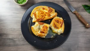 Pão com ovo e queijo na air fryer – Passo 6