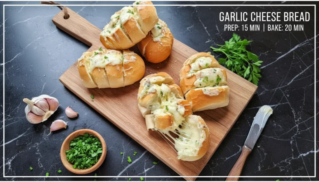 Pão de alho caseiro na airfryer – Destaque