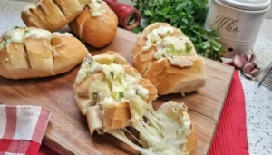 Pão de alho caseiro na airfryer – Passo 7