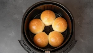 Pão de batata recheado na air fryer – Passo 10
