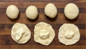 Pão de batata recheado na air fryer – Passo 8