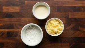 Pão de queijo fit na air fryer – Passo 1