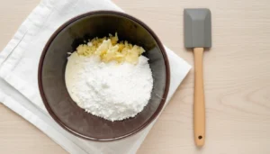 Pão de queijo fit na air fryer – Passo 2