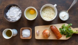 Pão de queijo recheado na airfryer – Passo 1