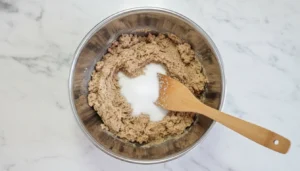 Pão integral caseiro simples – Passo 2