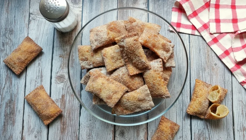 Pastel de banana com canela – Destaque