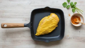 Peito de frango na airfryer – Passo 6