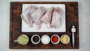 Peixe-porquinho na air fryer – Passo 1