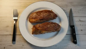 Picanha na airfryer com manteiga e alho – Passo 4