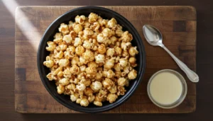 Pipoca de leite Ninho com leite condensado – Passo 4