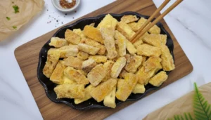 Polenta frita na air fryer – Passo 10