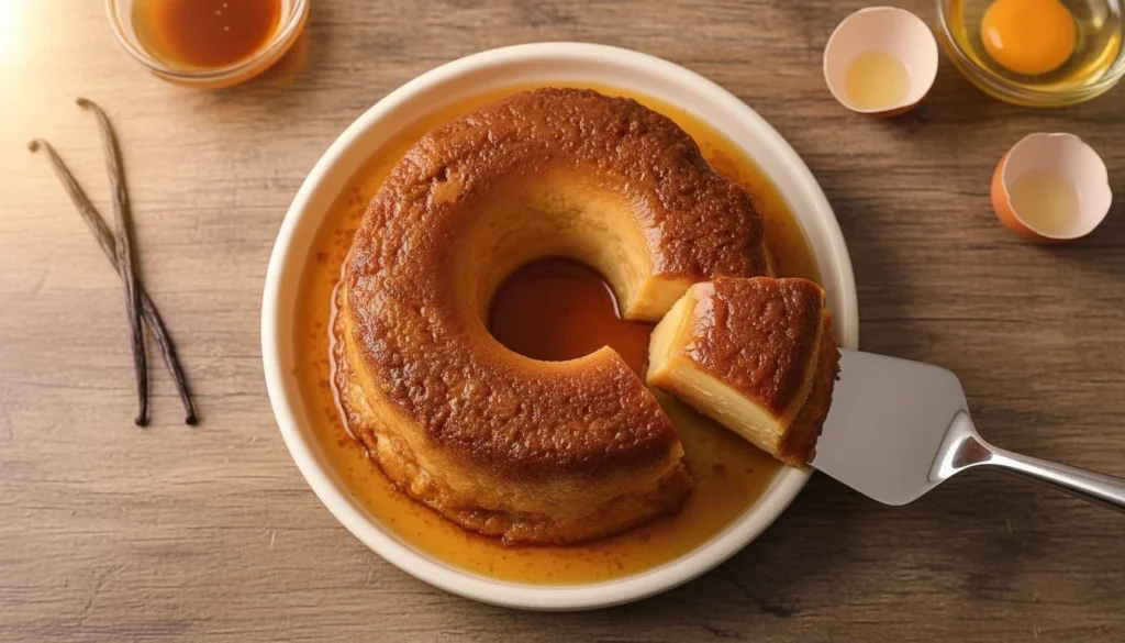 Pudim de pão na air fryer – Destaque