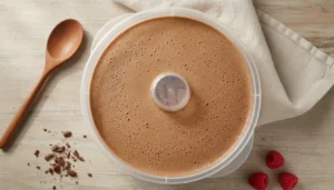 Pudim gelado de chocolate – Passo 5