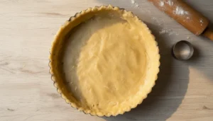 Quiche de frango com alho-poró – Passo 4