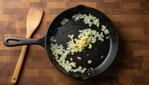 Quiche de frango com alho-poró – Passo 6