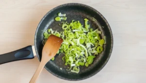 Quiche de frango com alho-poró – Passo 8