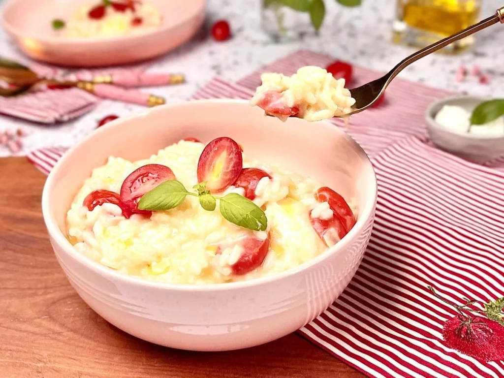 Risoto caprese – Destaque (original)