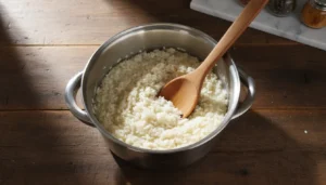 Risoto caprese – Passo 6