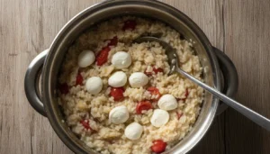 Risoto caprese – Passo 8
