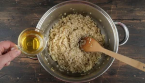 Risoto simples – Passo 5