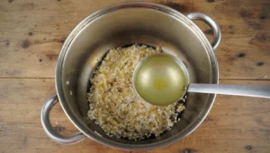 Risoto simples – Passo 6