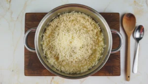 Risoto simples – Passo 7