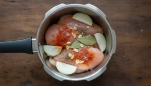 Salpicão de Natal simples – Passo 3