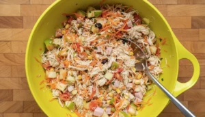 Salpicão de Natal simples – Passo 6