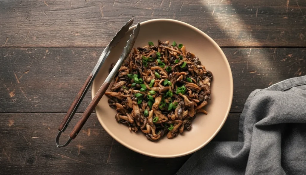 Shimeji na manteiga e shoyu – Destaque