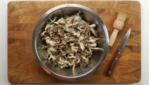 Shimeji na manteiga e shoyu – Passo 2