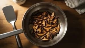 Toast de ricota com cogumelos – Passo 2