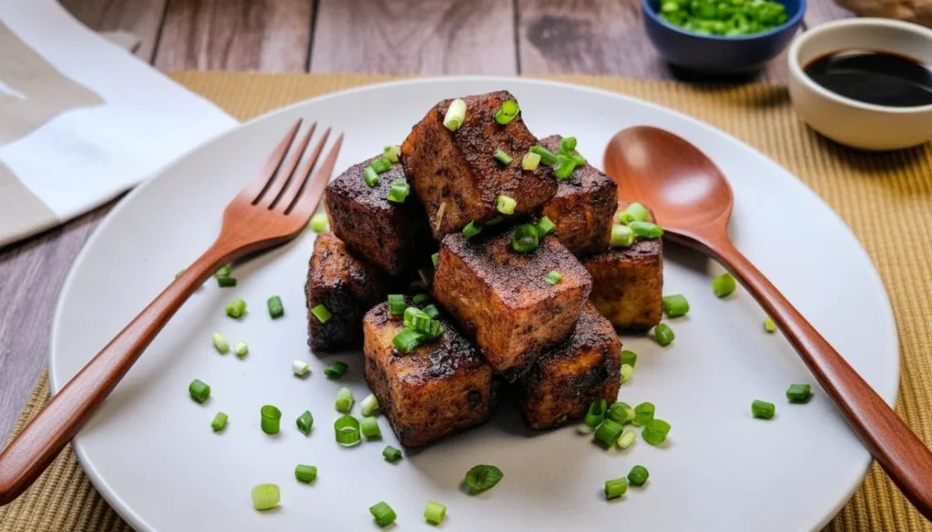 Tofu alho e óleo – Destaque