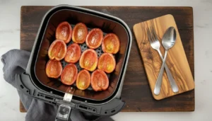 Tomate seco na airfryer – Passo 4