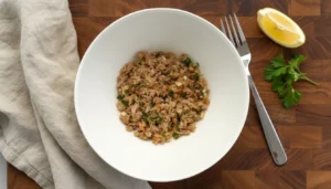 Torta de atum low carb – Passo 4