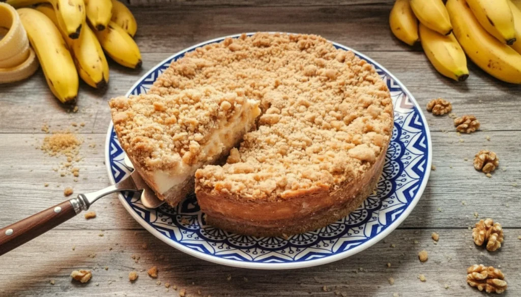Torta de banana com farofa – Destaque