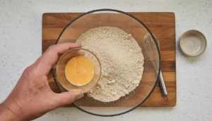 Torta de banana com farofa – Passo 7