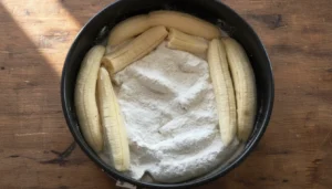 Torta de banana cremosa – Passo 5