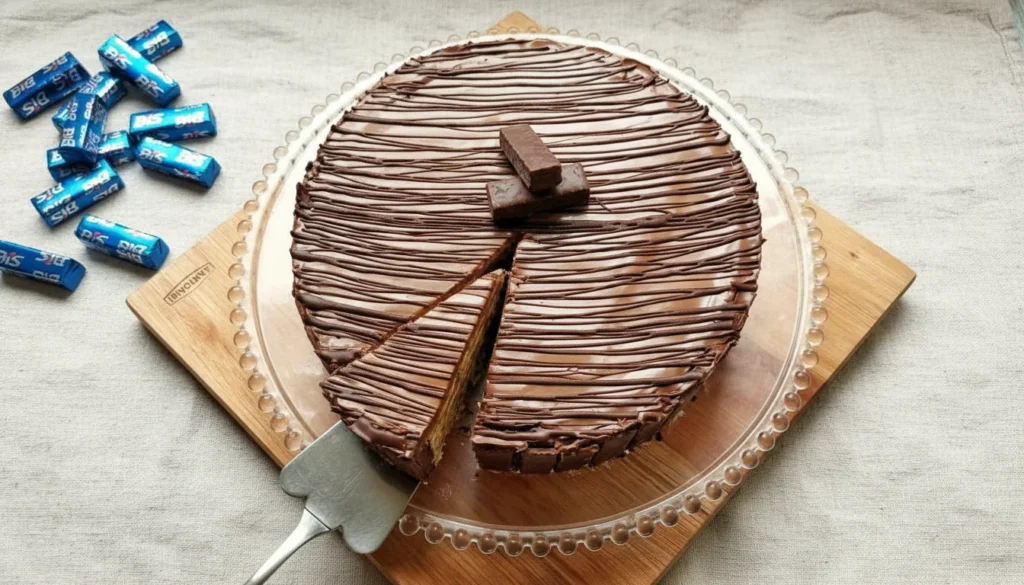 Torta de bolacha com nata – Destaque