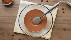 Torta de bolacha com nata – Passo 3