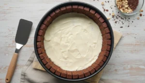 Torta de bolacha com nata – Passo 6