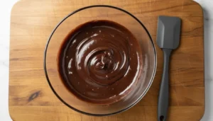 Torta de chocolate simples – Passo 8